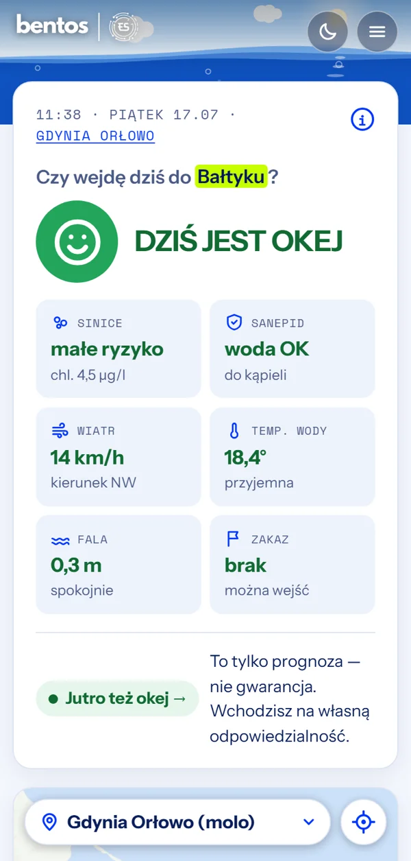 Wersja z niedzieli, jasna